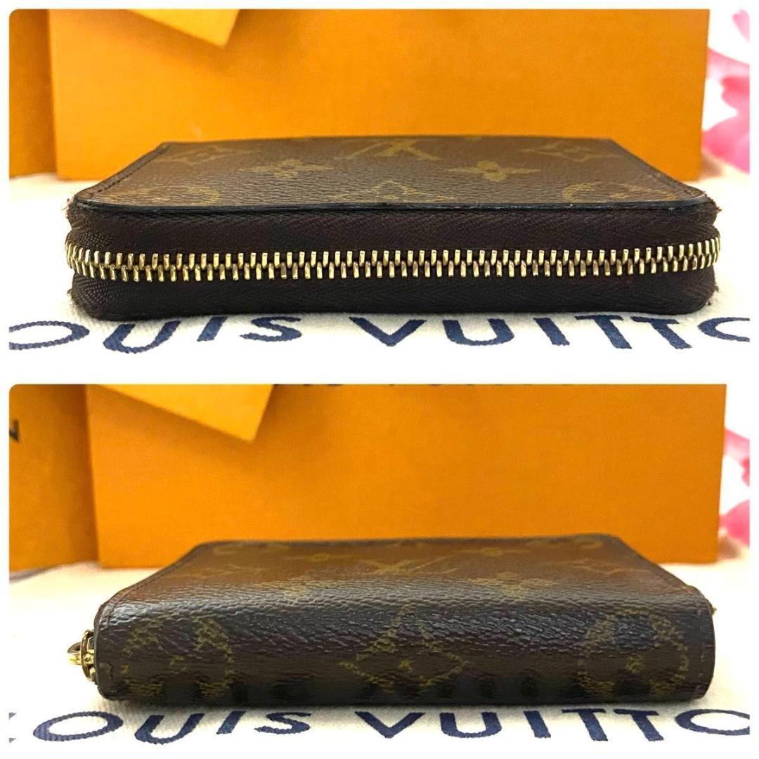 ルイ ヴィトン◎モノグラム パース ラウンドファスナー 小銭入れ ブラウン