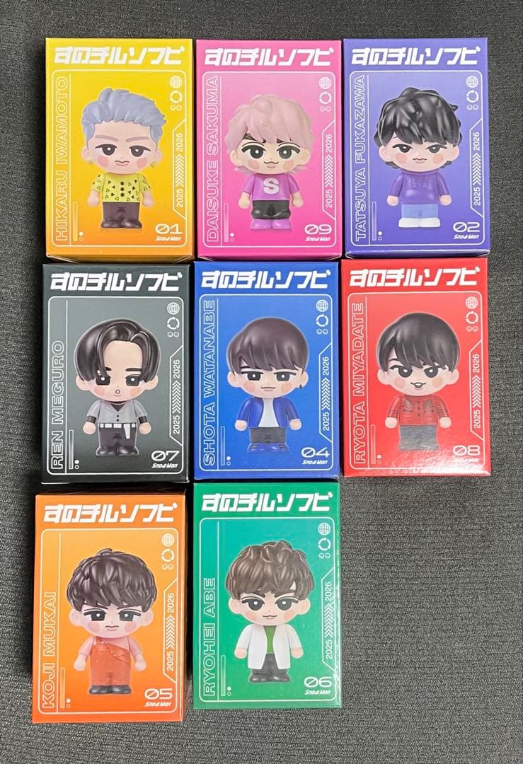 すのチルソフビ　Man ※ラウール以外