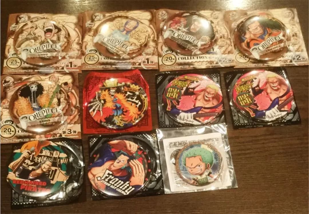 新品未使用 ワンピース 缶バッジ まとめ売り