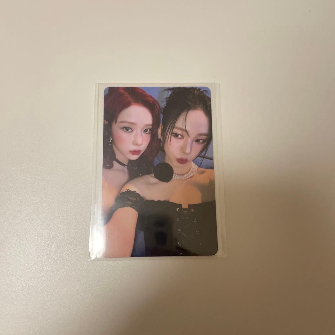 aespa カリナ ウィンター トレカ ワーナーミュージック 特典 ユニット