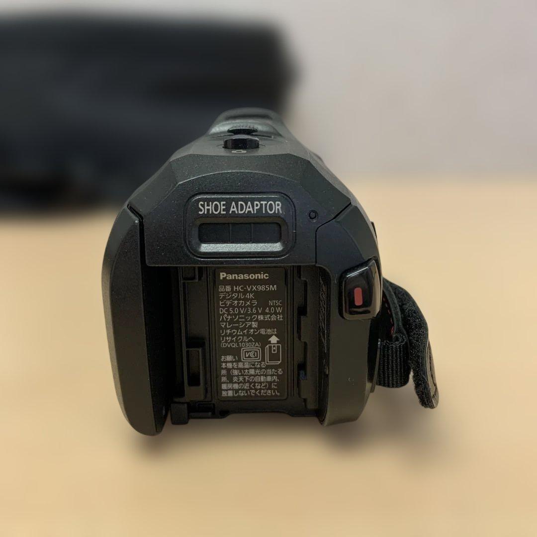 m100109m Panasonic HC-VX985M 4Kビデオカメラ　美品