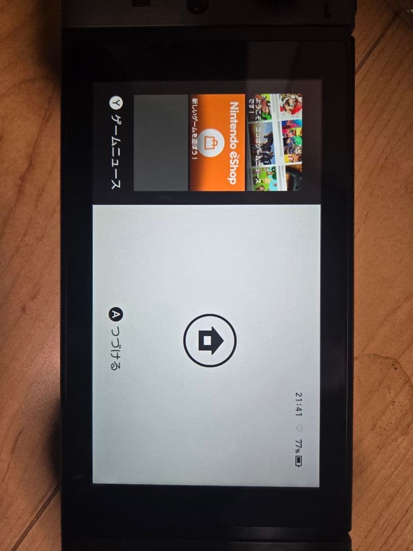 Switch本体　ジャンク