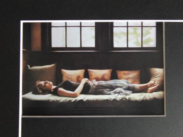 大谷郁代、Beautiful　Day、希少な画集より、新品高級額・額装付