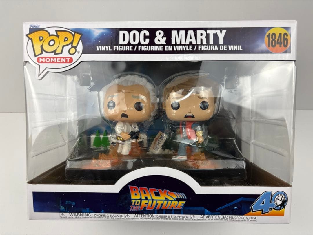 funko pop ドク & マーティ　バックトゥーザフューチャー