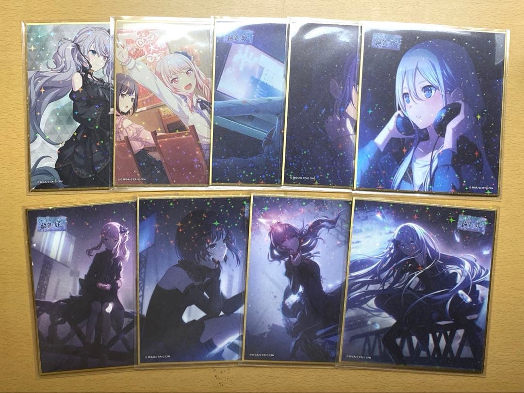 も*】様 プロセカ 色紙 第18弾 ニーゴ コンプセット