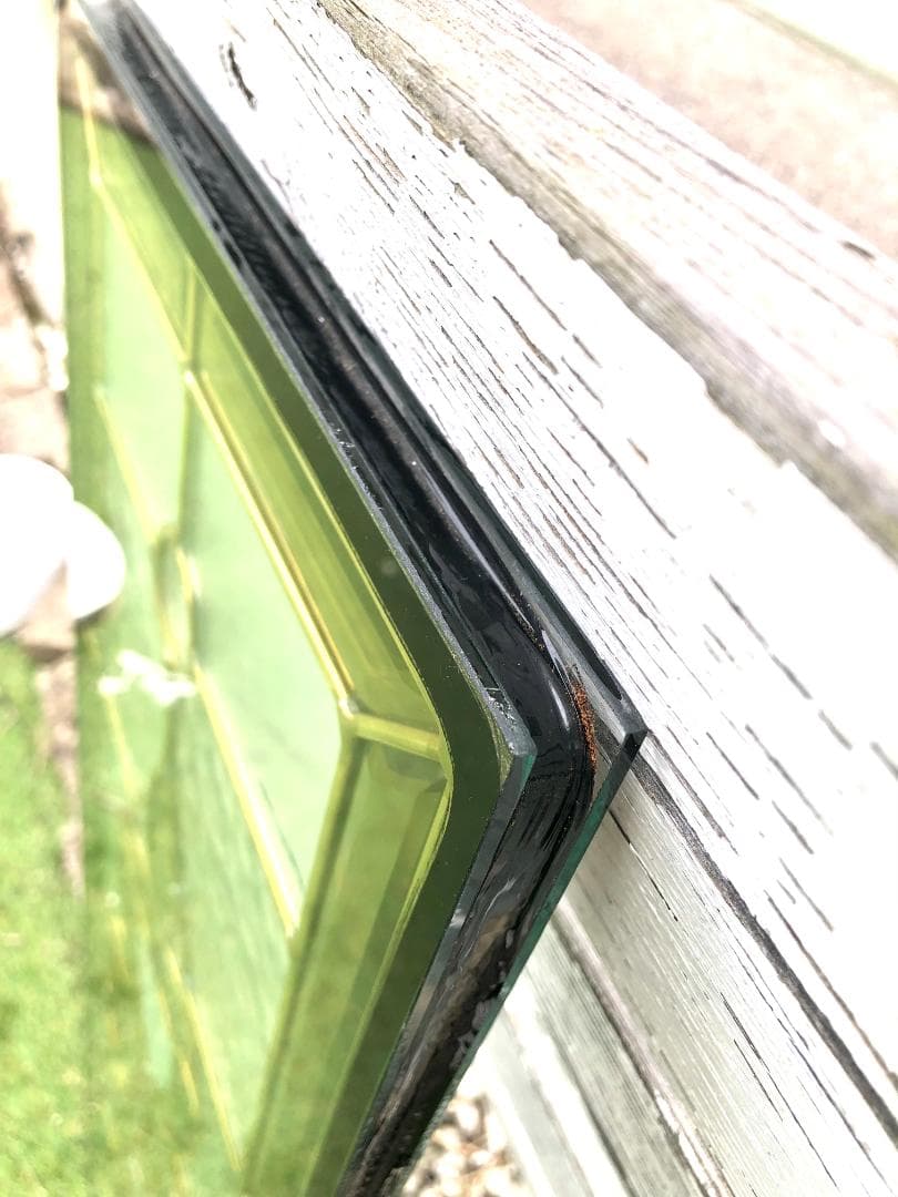 大型 ステンドグラスパネル 三重構造 高性能 リフォーム 窓 飾壁 玄関 DIY