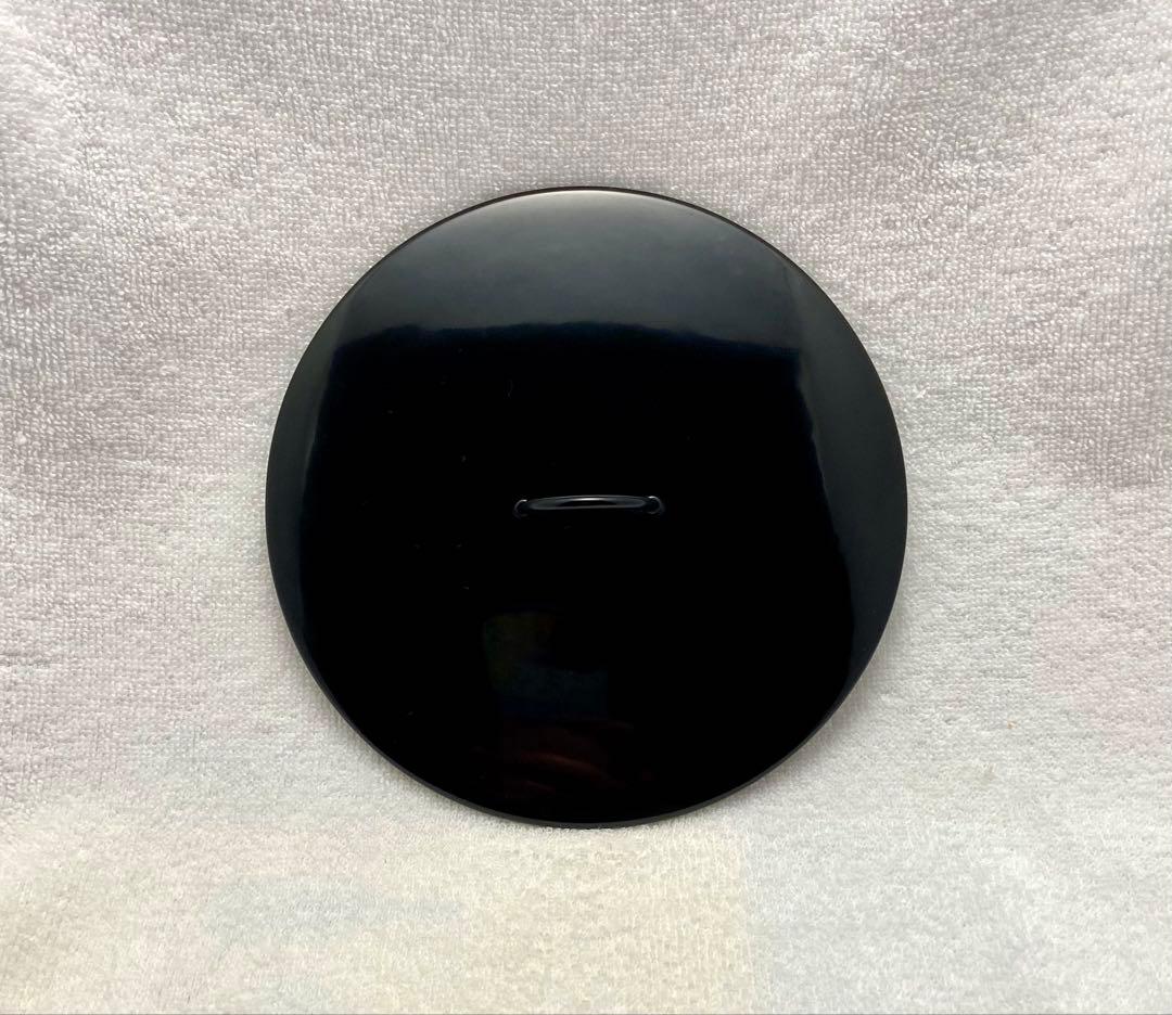 茶道具 水差し 切子 瑠璃色 ブルー 塗蓋【匿名配送】