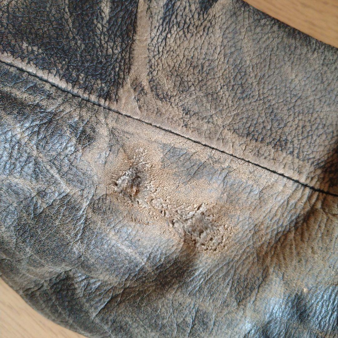 【R.B.C】ダークブラウン レザージャケット ライダース