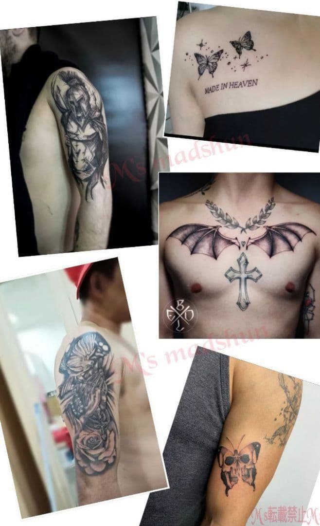 ふー様) ペン型 タトゥーマシン 強力ショート タトゥーペン ロータリーペン