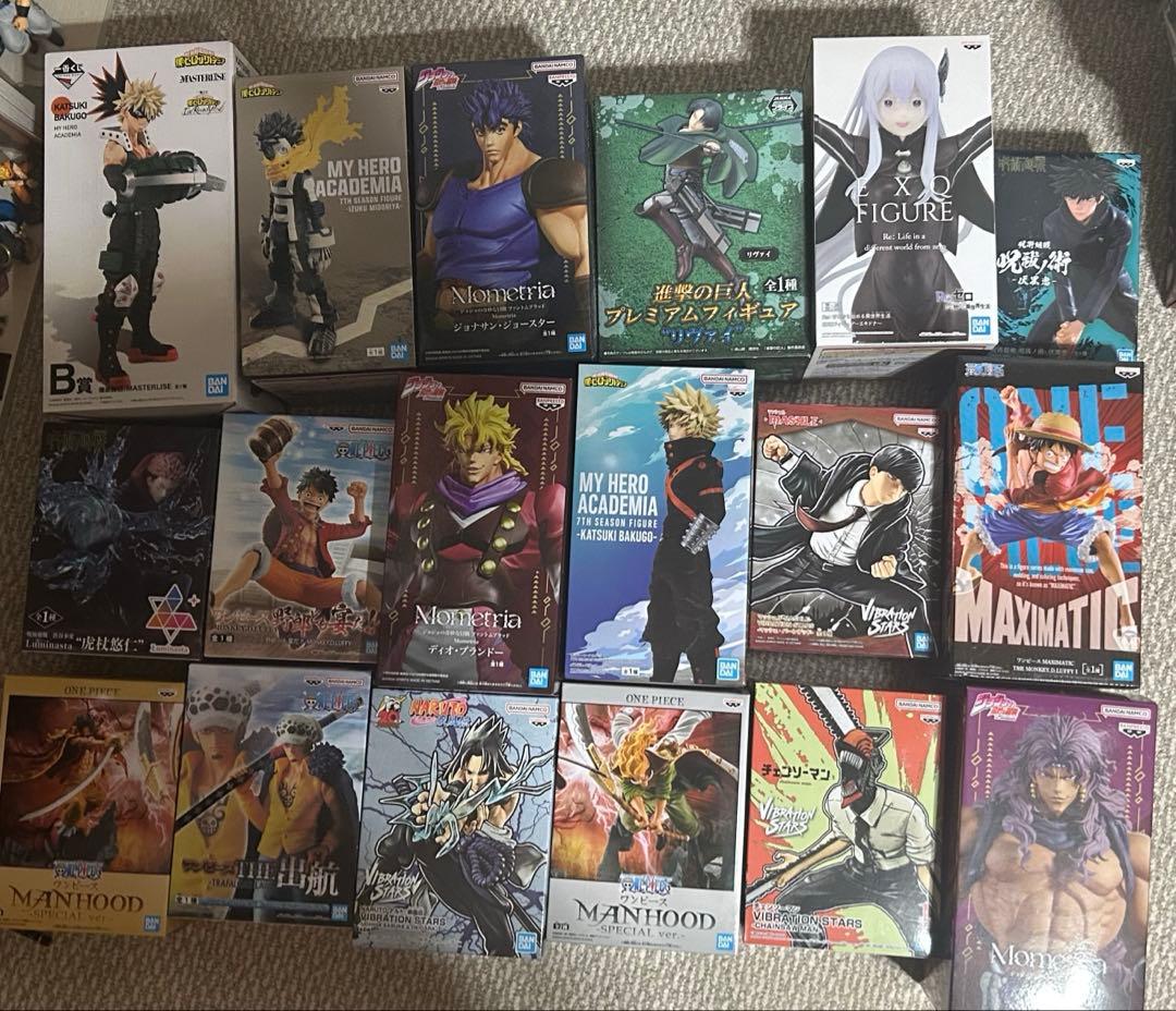 開封品フィギュア18点