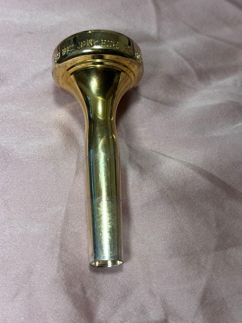 BEST BRASS グルーヴ トロンボーンマウスピース 金 太管 7D