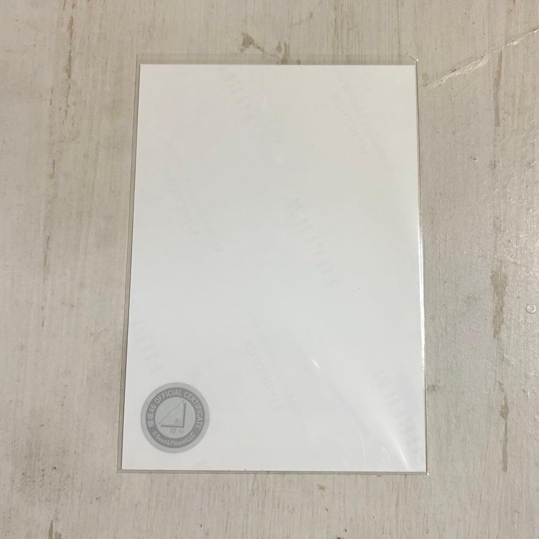 櫻坂46 遠藤理子 生写真 夏の近道MV 直筆