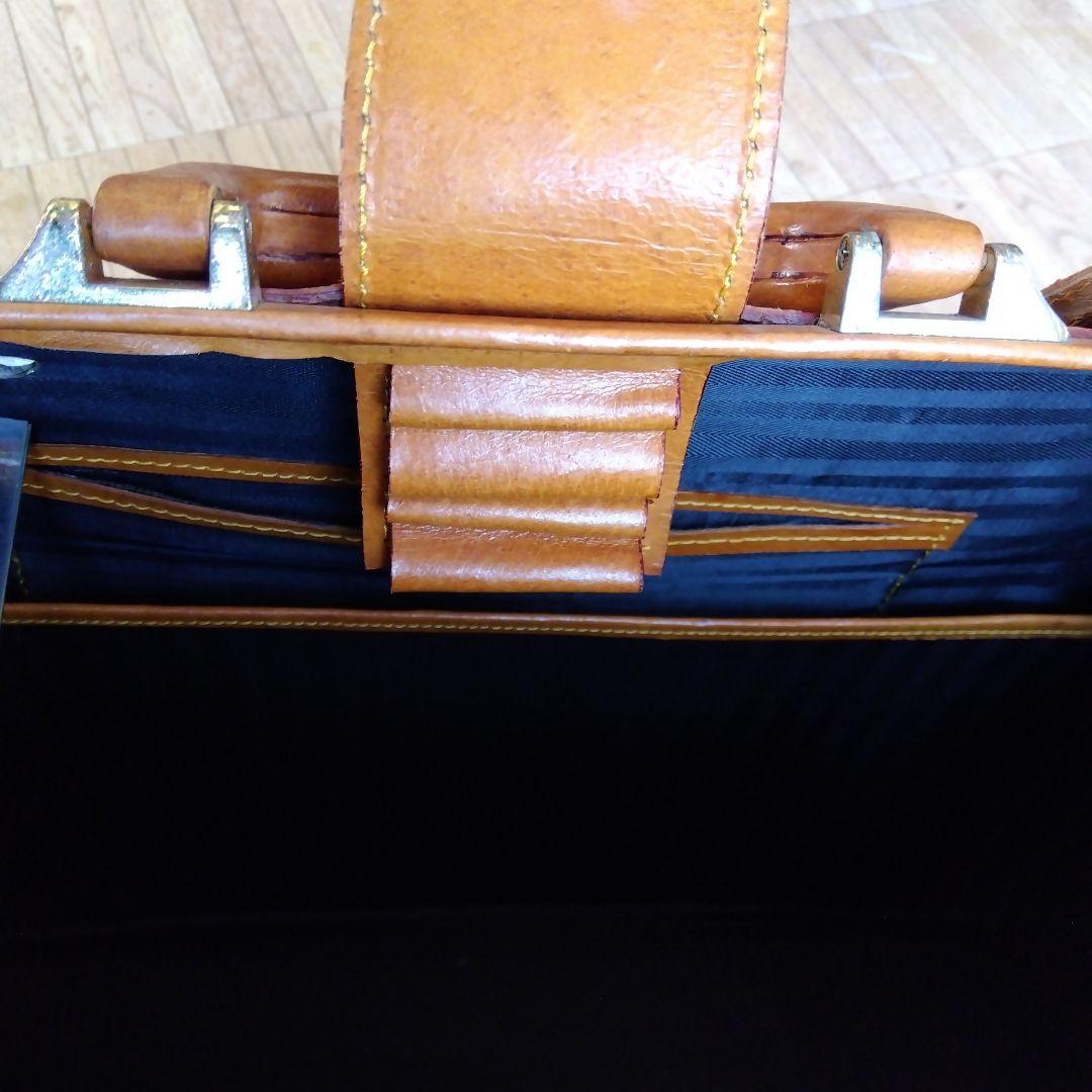 本革製 ボストンバッグ 1-2泊の旅行に