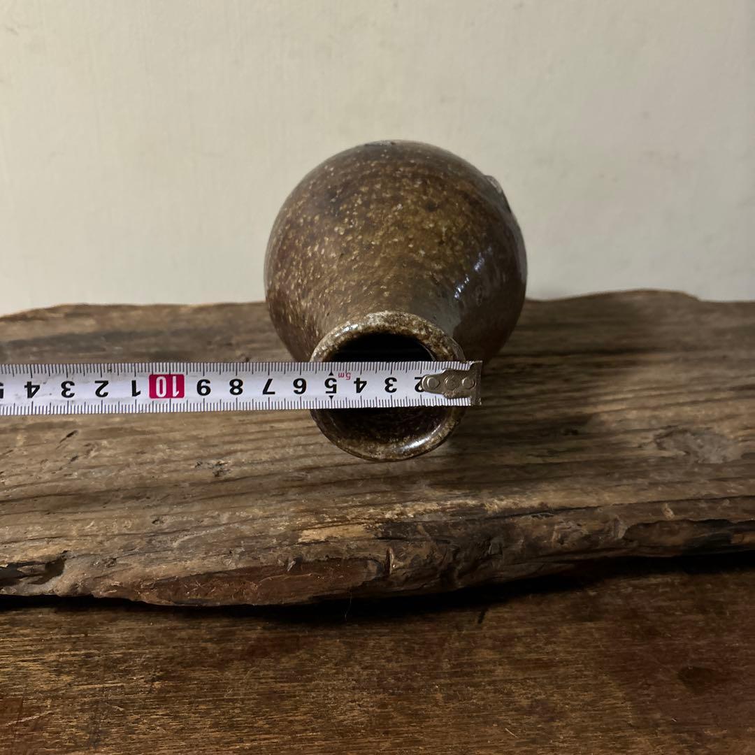 能野焼　花器　徳利　種子島焼　江戸時代　古道具　骨董　古民芸　検;白洲正子　李朝