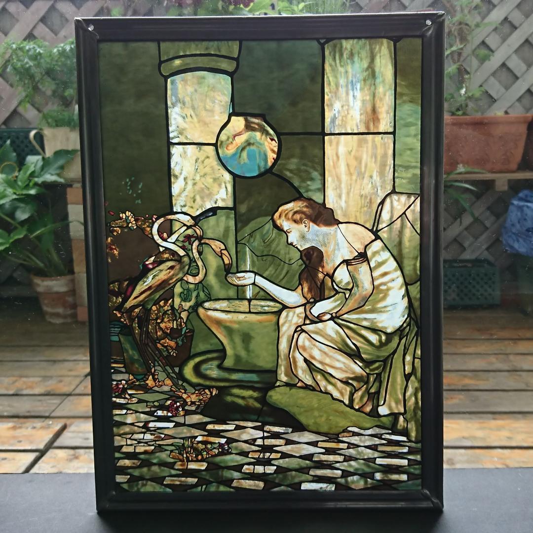 ルイスCティファニー ステンドグラス Flamingo グラスマスターズ社