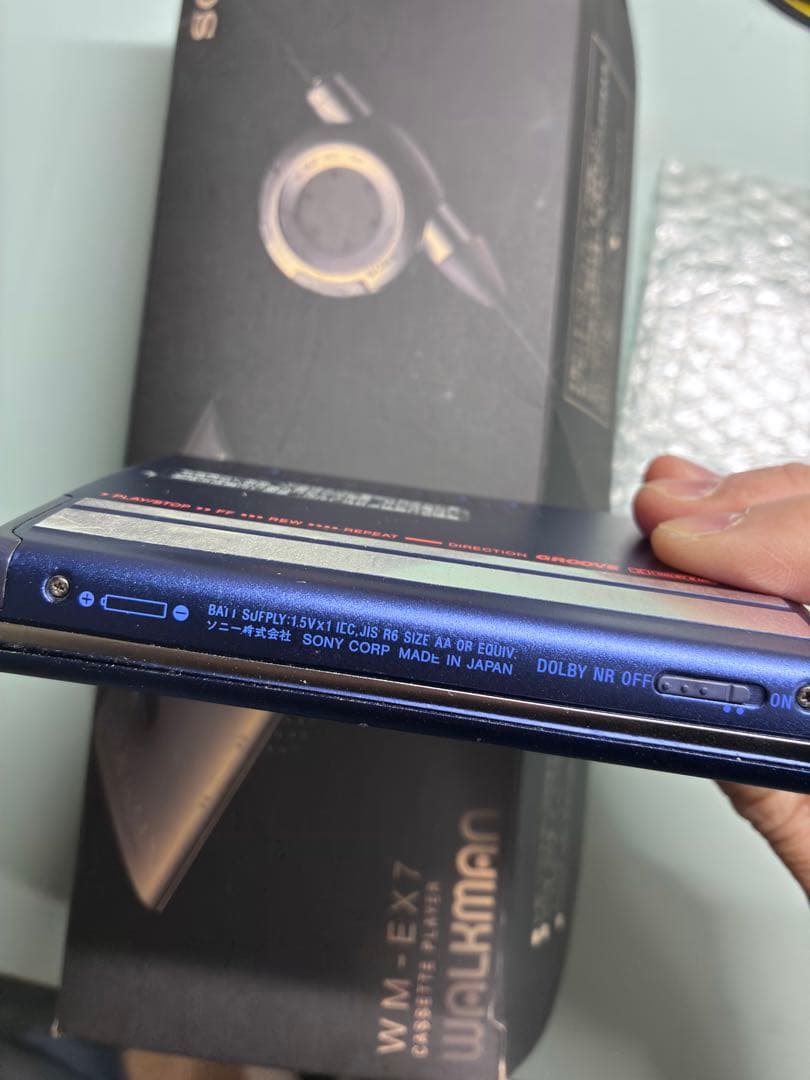 [動作品] SONY WM-EX7 カセットプレーヤー