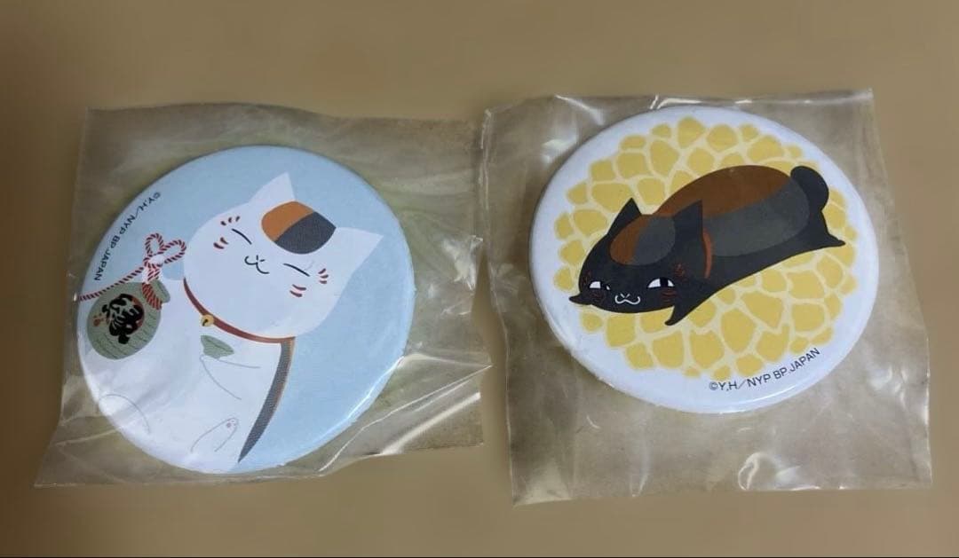 夏目友人帳 一番くじキャラバン おみくじ 缶バッジ 全10種コンプリートセット