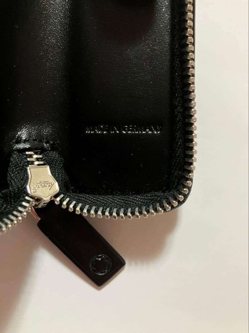 モンブラン　101872 ジップ付ペンポーチ マイスターシュテュック1本