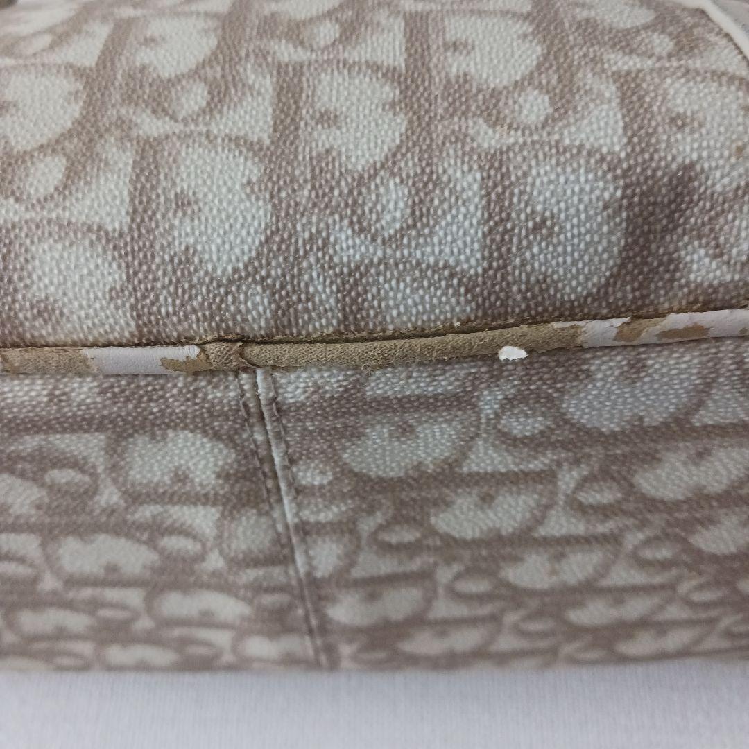 クリスチャンディオール　トロッターロマンティック　リボン　チェーンハンドバッグ