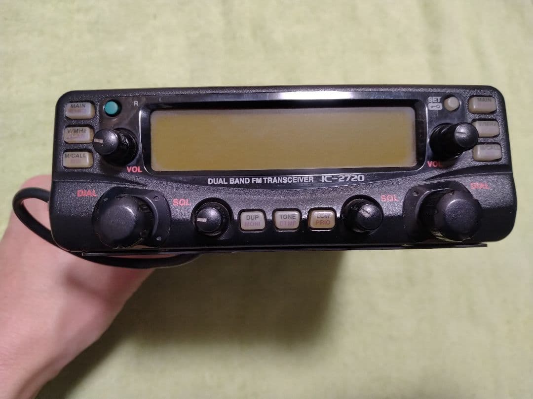 アイコムIC-2720Dアマチュア無線機ジャンク品