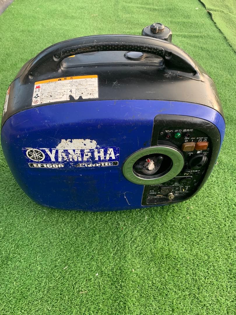 インバーター発電機 YAMAHA EF1600iS 動作確認済　動画あり