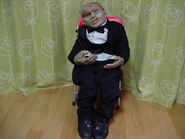 希少 エレファントマン ジョンメリック 人形 プロップドール フィギュア 当時物