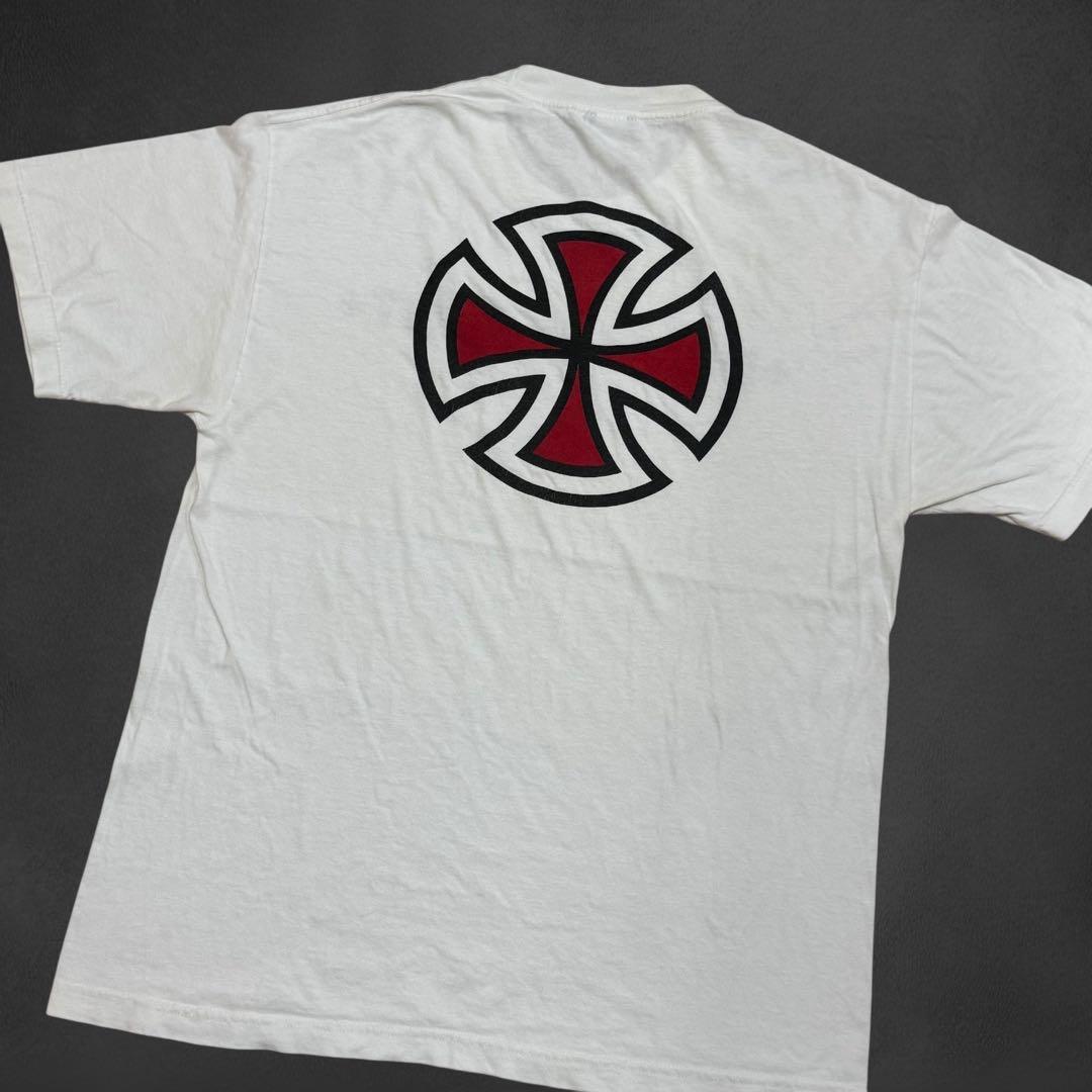 Indipendent NHSタグ　メキシコ製　アイアンクロス　オールドスケート