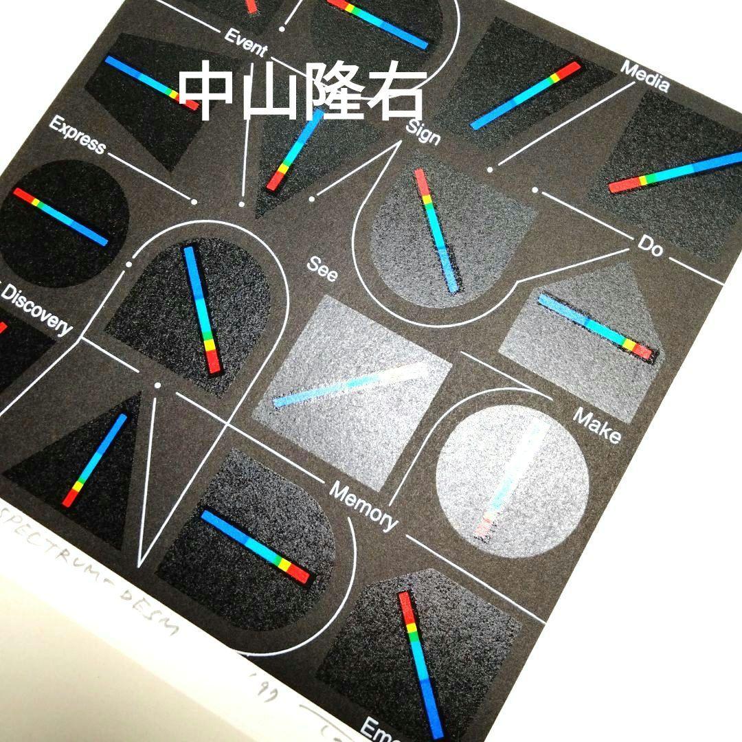 ☆ 中山隆右 シルクスクリーン 版画