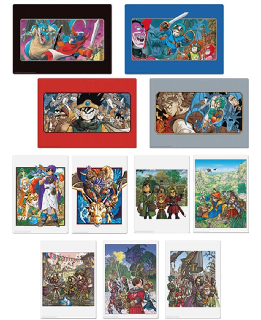 ドラゴンクエスト　パッケージイラスト　ランチョンマット　コンプリート