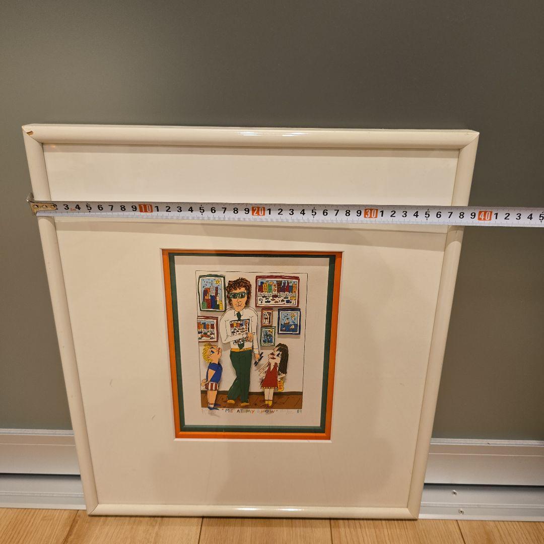 真作　james rizzi　\"ME AT MY SHOW\" 150/350