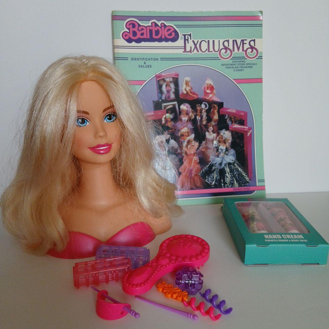 確認用。バービー　スタイリングヘッド　ハンドクリーム　コレクションブック