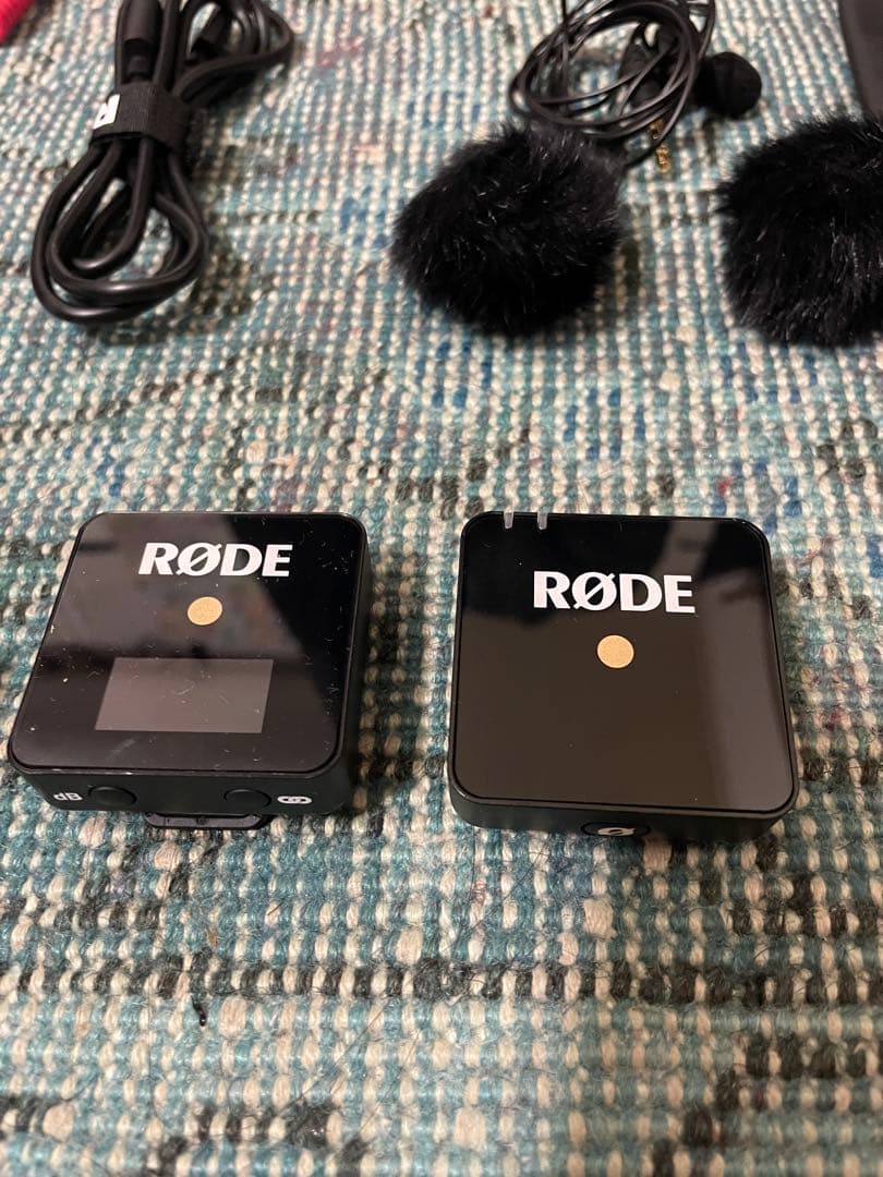 RODE ワイヤレスマイクロフォンズ　付属品