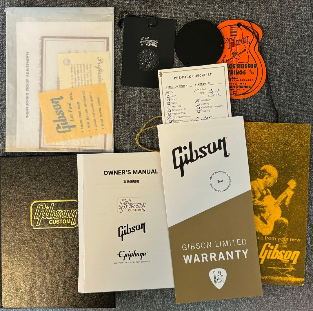 軽量 Gibson Les Paul Custom Reissue 1968