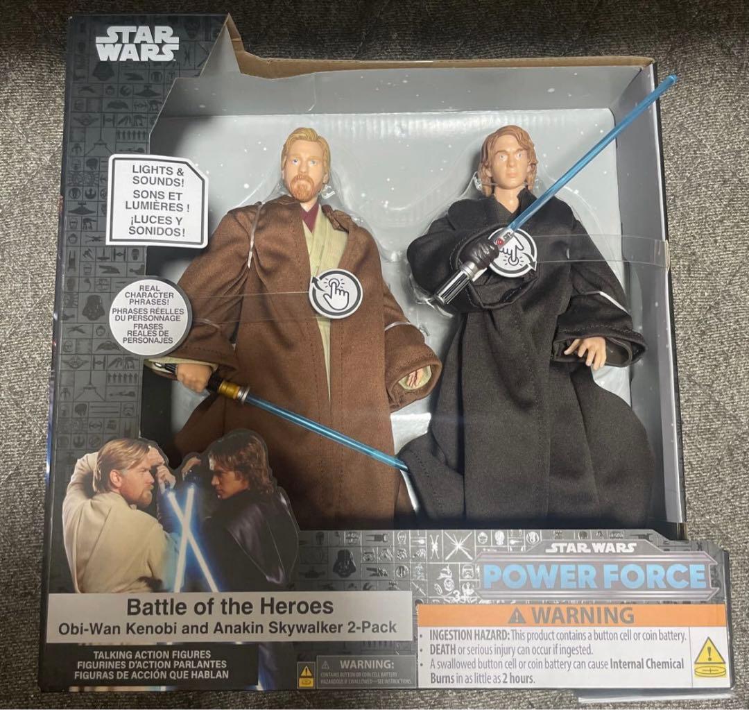 star wars アナキン オビワン トーキングアクションフィギュア