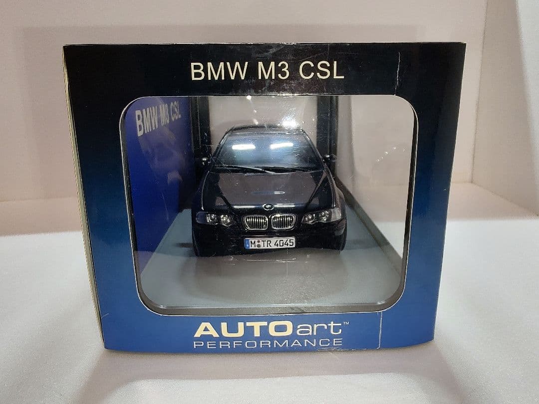 オートアート BMW M3 CSL E46 1/18 ブラック