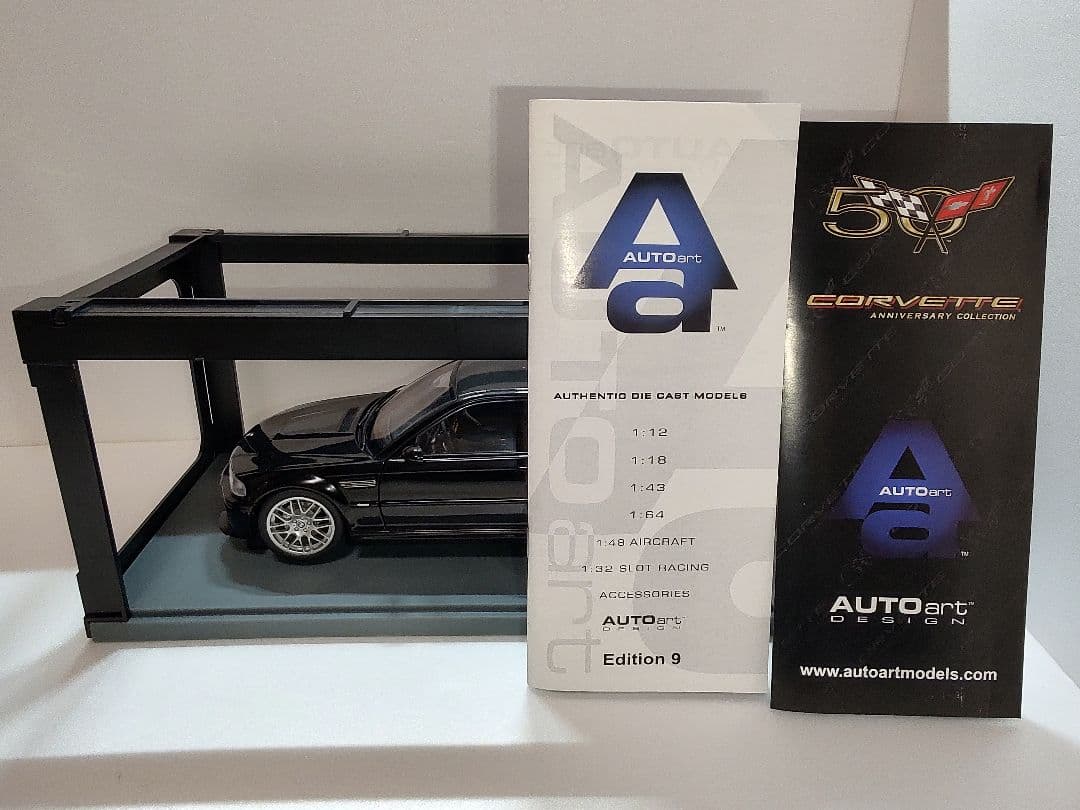 オートアート BMW M3 CSL E46 1/18 ブラック