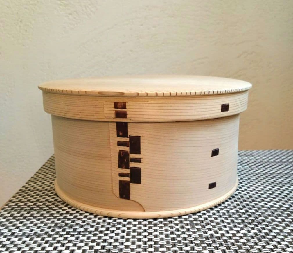 柴田慶信商店　天然秋田杉　白木　おひつ　曲げわっぱ　ホームパーティー