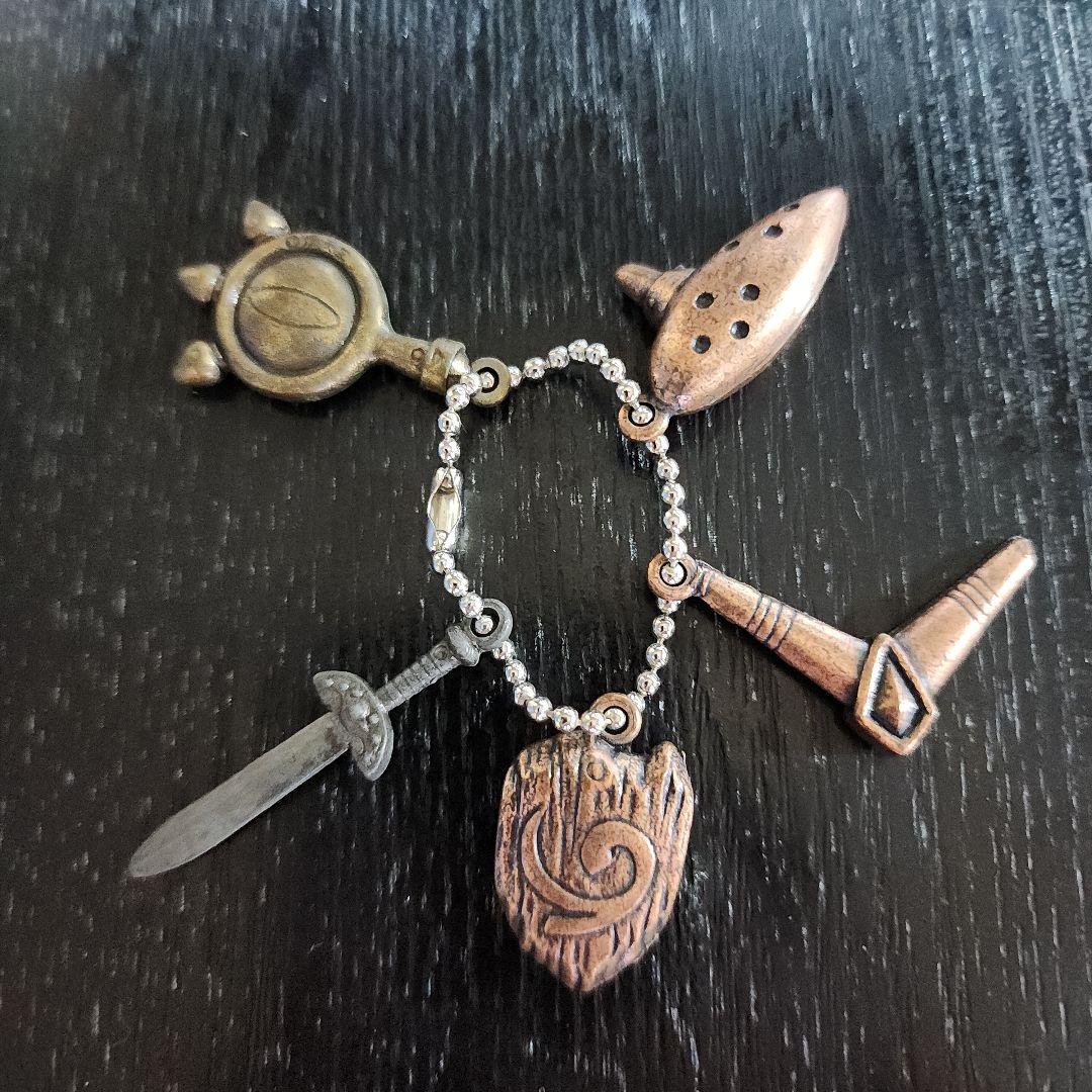 ゼルダの伝説　時のオカリナ　メタルアイテムコレクションセット
