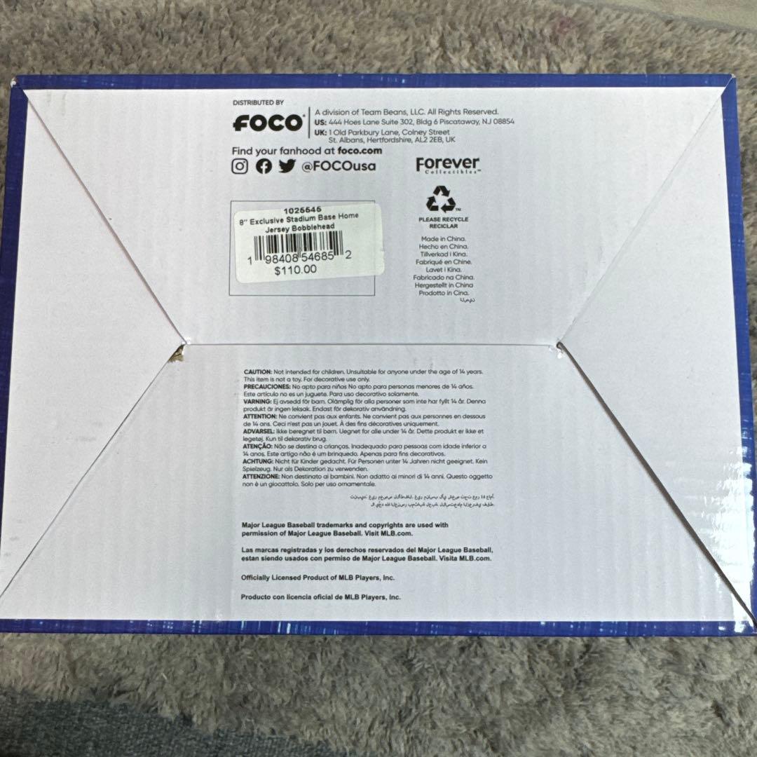 【美品】大谷翔平 フィギュア ボブルヘッド FOCO LAドジャース