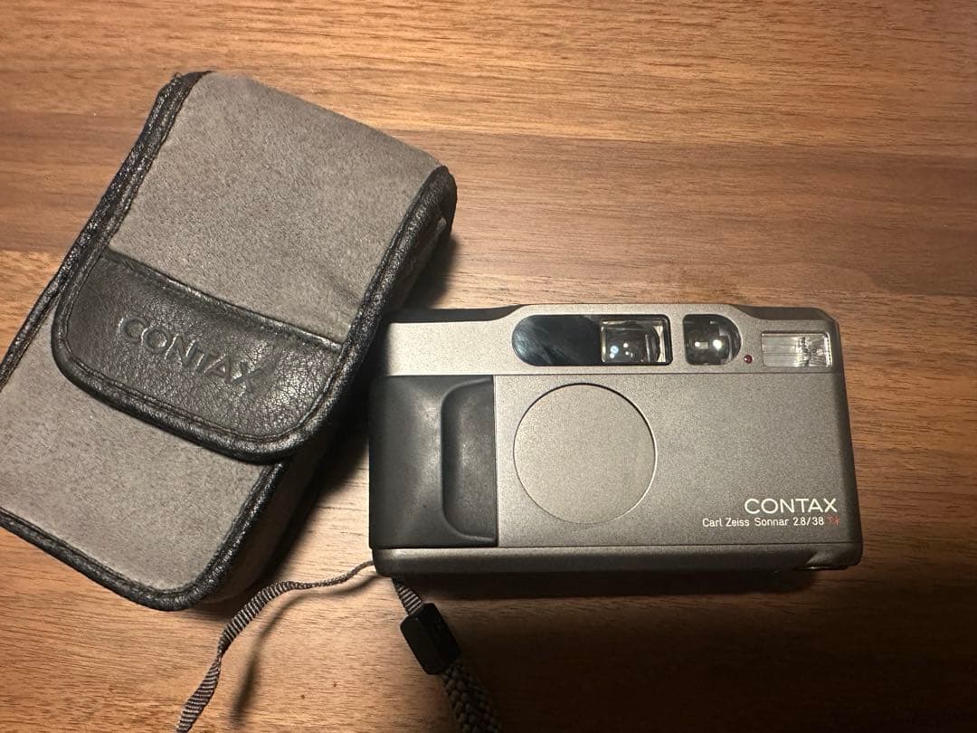 CONTAX T2 チタンブラック　コンパクトフィルムカメラ　美品