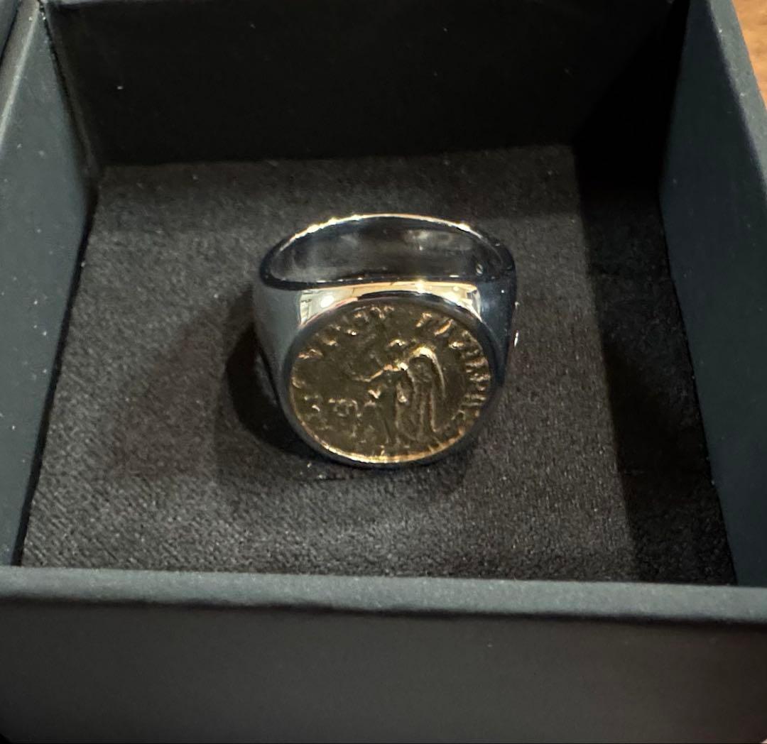 TOMWOOD リング　COINRING トムウッド　　シルバー　ゴールド