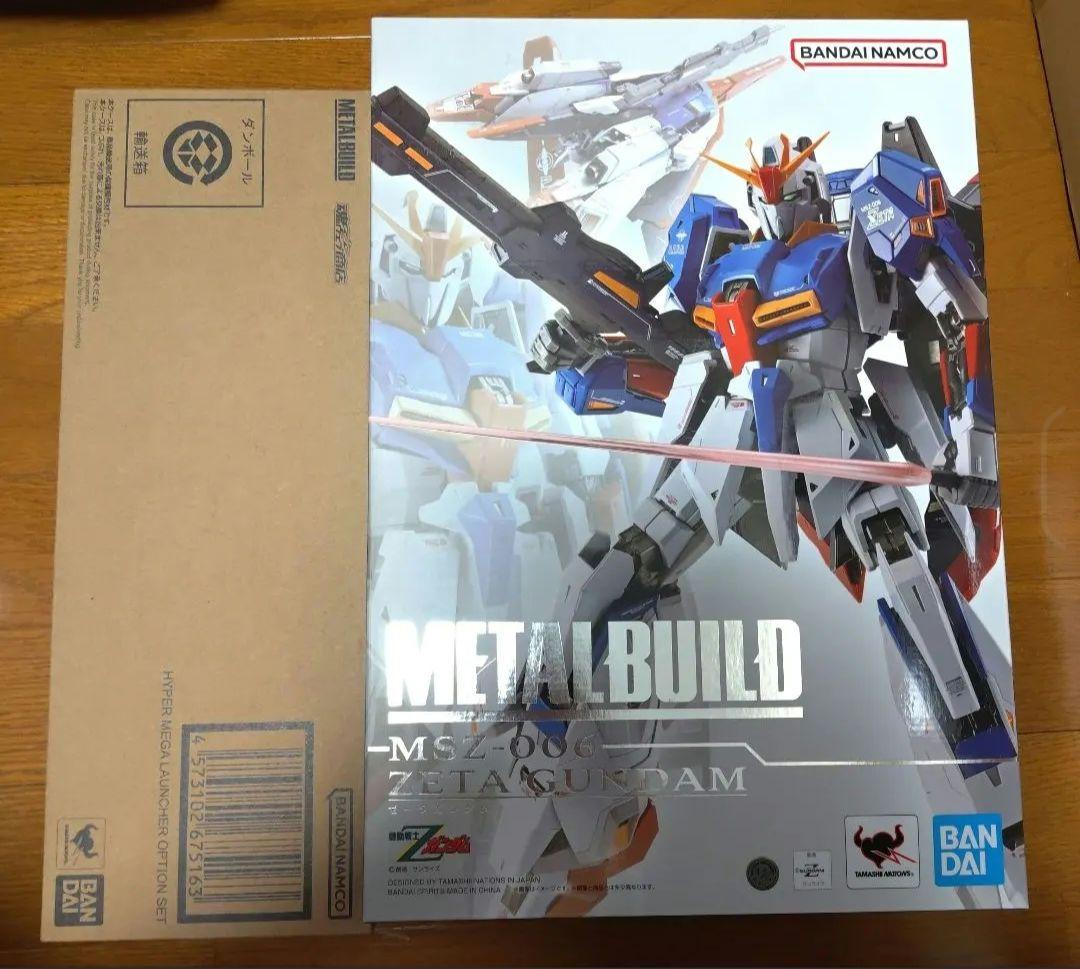 メタルビルド　Zガンダム+ハイパーメガランチャーオプションセット