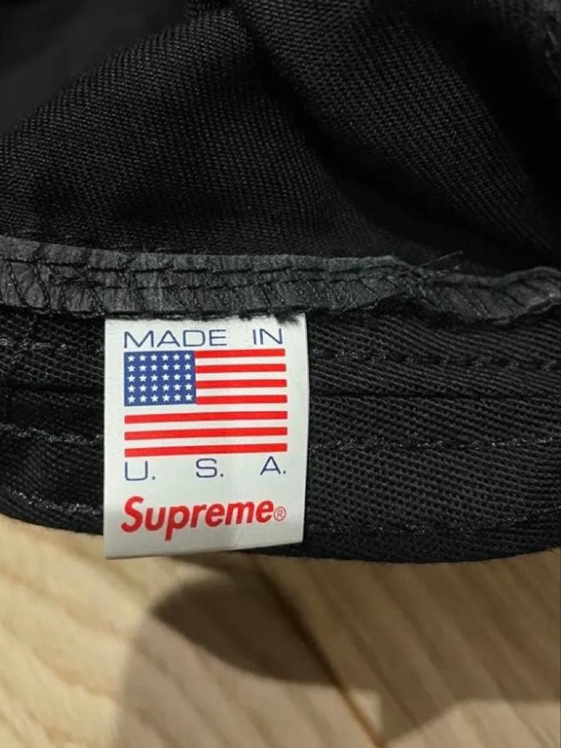 Supreme Bandana Camp Cap ブラック