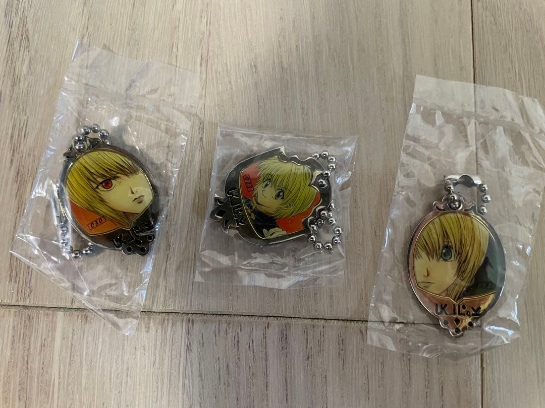 HUNTER×HUNTER ハンターハンター ビジュアルメタル クラピカ 3個