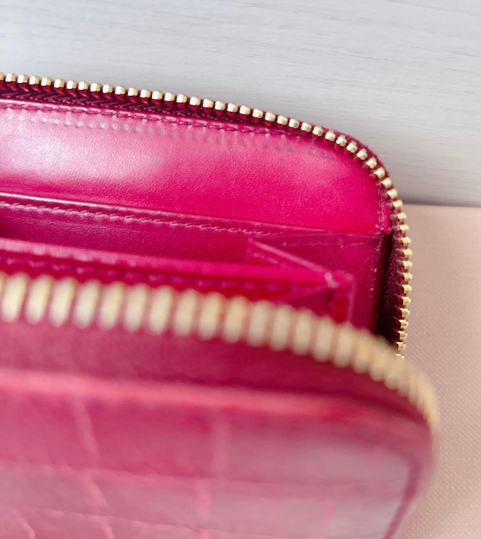 ☆ミュウミュウ☆MIU MIU☆ケース☆レザー☆ミニ財布☆ピンク☆