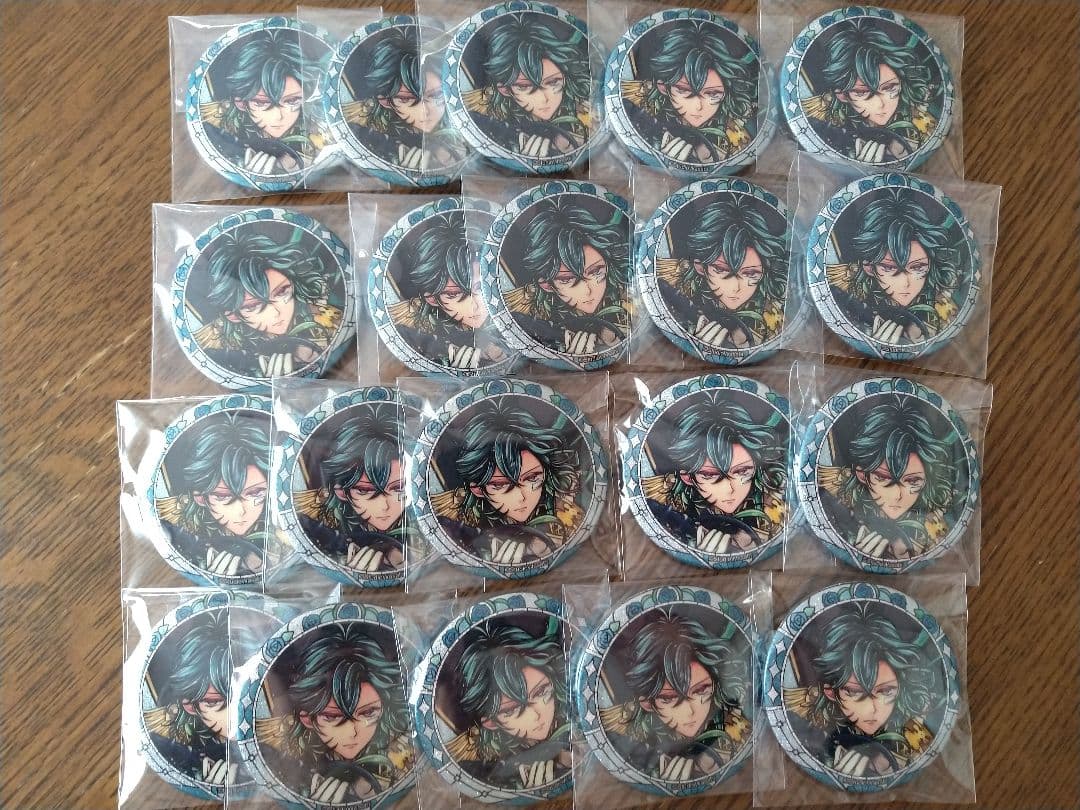 あくねこ バスティン 3周年缶バッジ セット