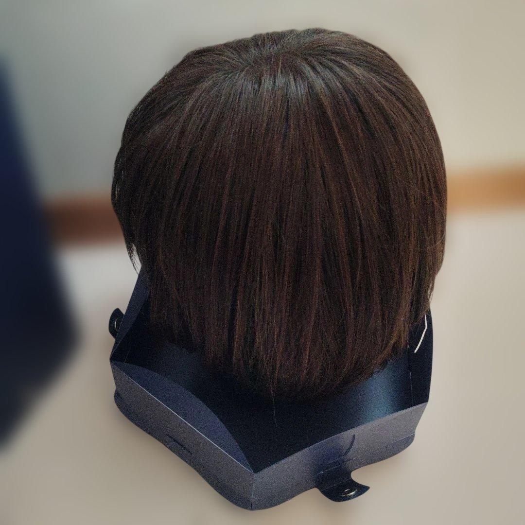 アデランス フォンティーヌ ウィッグ ショートボブ　マットブラウン