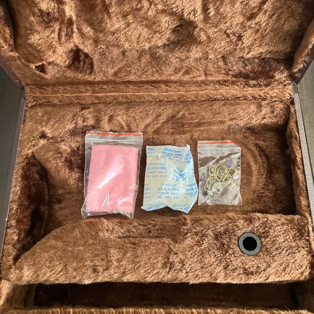 自衛隊用三巻式信号らっぱ　ケース付き