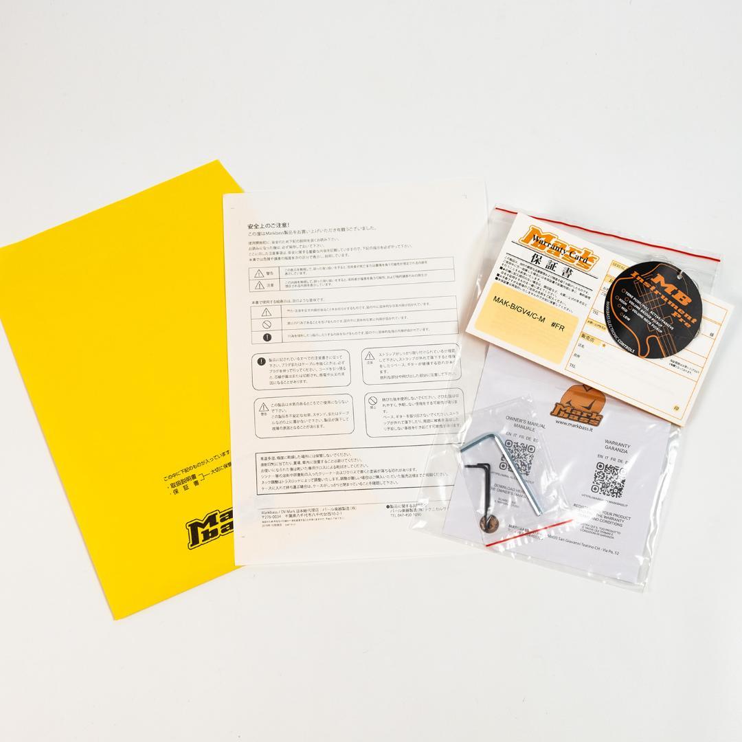 Markbass MB GV 4 GLOXY Fiesta Red 4弦ベース