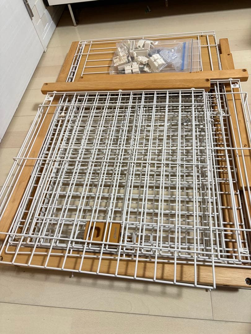 リッチェル 木製お掃除簡単キャットサークル S ライトブラウン